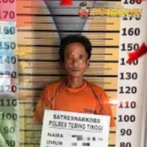 Seorang Pria Pemilik 13 Paket Narkota Jenis Ganja di Ringkus Sat Narkoba Polres Tebing Tinggi