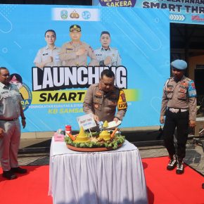 Kapolres Pasuruan Resmikan Samsat Smart Thru,Tingkatkan Pelayanan Publik.