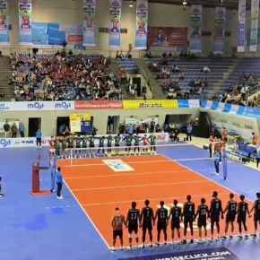 Jakarta Bhayangkara Presisi Gulung Lawan 3 Set Langsung, Brigjen Budi Indra Dermawan Apresiasi Dukungan Supporter Palembang.