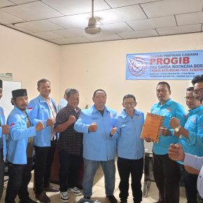 DPC PROGIB Kota Medan Resmi, SK Diserahkan Langsung Oleh Ketua DPW PROGIB Sumut