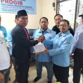 Penyerahan Mandat Untuk Pembentukan PAC Progib Medan Labuhan
