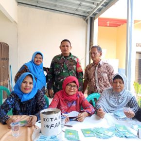 Pendampingan Posyandu RW.08/Kedrunan Timur Oleh Babinsa Kesenden, Dalam Upaya Pencegahan Stunting.