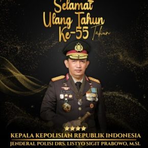 Pimred Berserta Seluruh Jajaran Redaksi Media Online MataElang24.com Mengucapkan Selamat Ulang Tahun Kepada Kapolri Jenderal Polisi Drs. Listyo Sigit Prabowo, M.Si.