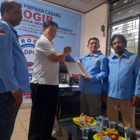 SEMANGAT,… 12 CALON KETUA PAC PROGIB MENERIMA MANDAT DARI KETUA PROGIB KOTA MEDAN