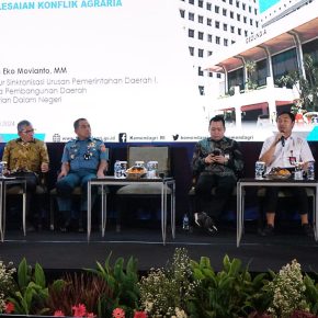 Kemendagri Sampaikan Solusi Penyelesaian Konflik Agraria