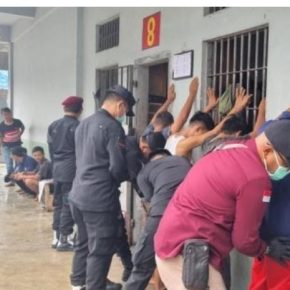 Lapas Kelas llB Padang Sidempuan  Tim Satops Patnal Kanwil Kemenkumham Sumut Inspeksi Mendadak (SIDAK) ke Beberapa Kamar Warga Binaan 