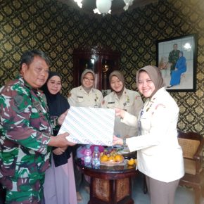 Danlanal Cirebon Terima Kunjungan Tim Pusrehab Kementerian Pertahanan (Kemhan) RI.