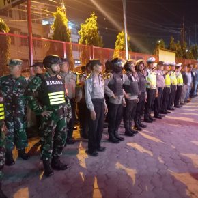 Patroli Gabungan Polres Pelabuhan Belawan Tangkap 12 Anggota Genk Motor di Pasar V Bantenan