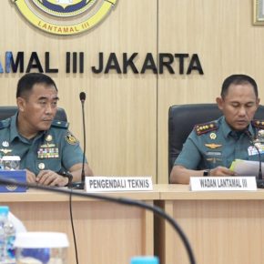 Danlanal Cirebon Ikuti Taklimat Akhir Audit Kinerja Itjenal TA 2024 Secara Virtual