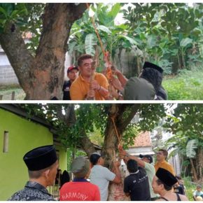 Forum Silaturahmi Ormas, Media, dan Lembaga (Forsil) Kecamatan Kemiri Lakukan Pemotongan Hewan Qurban