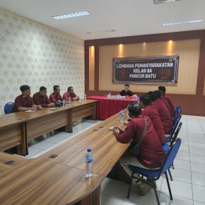 Gelar Rapat Internal, Ka.KPLP Lapas Pancur Batu Kanwil Kemenkumham Sumut Tegaskan ini