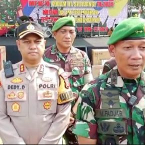 Pangdam III/Siliwangi Menghadiri Acara Pesta Rakyat HUT Ke -78 Kodam III /Siliwangi Di Makorem 063 SGJ Kota Cirebon