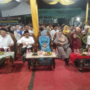 Basyaruddin Nst SH.MH dan Istri Denilah Shofa SH.MKn menghadiri Acara Gondang Sembilan Home