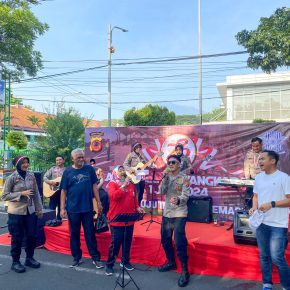 Kapolresta Cirebon Gelar Bageur Band di Car Free Day Bersama Jajaran Sat lantas Polresta Cirebon