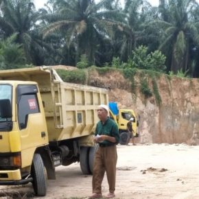 Diduga Kuatnya Beckingan Membuat Galian C Ilegal Bebas Bergentayangan di Desa Naga Kesiangan Serdang Bedagai