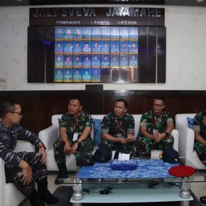 Danlanal Cirebon Terima Kunjungan Pasis Dikreg LXIV Seskoad TA 2024