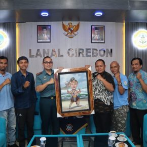 Apresiasi Program Pelatihan Jurnalistik, Danlanal Cirebon Terima Kunjungan Tim DKIS dan Awak Media Lokal Cirebon