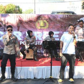 Polresta Cirebon Hadiri Car Free Day Sumber Dalam Rangka Ops Patuh Lodaya Tahun 2024
