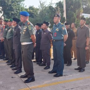 Lanal Cirebon Ikuti Upacara Peringatan Hari Koperasi Ke-77 Kota Cirebon