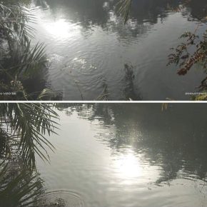 Masyarakat Resah .Aliran Sungai Padang Desa Gelam Sei Sarimah dan Bandar Kalifah Serdang Bedagai Sudah Tercemar Limbah Pabrik