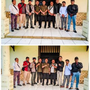 Ketua Forum Kewaspadaan Dini Masyarakat(FKDM) Kecamatan Kemiri, Rangkul Awak Media 