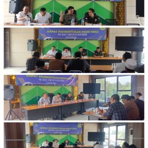 Rapat Pembentukan Forum Kewaspadaan Dini Masyarakat (FKDM) Desa Se-Kecamatan Kemiri T.A. 2024 