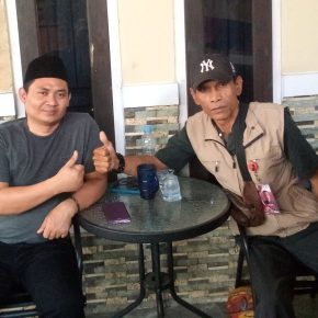 Kunjungan Media Bersama Kades Suhendri di Desa Karang Anyar
