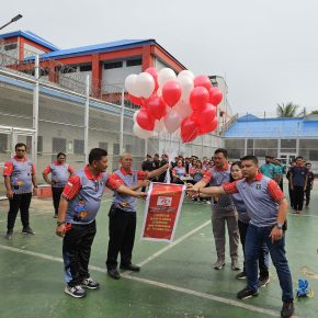 Meriahkan Hari Pengayoman ke – 79, Lapas Kelas IIA Pancur Batu Kanwil Kemenkumham Sumut Gelar Upacara Pembukaan Pekan Olahraga