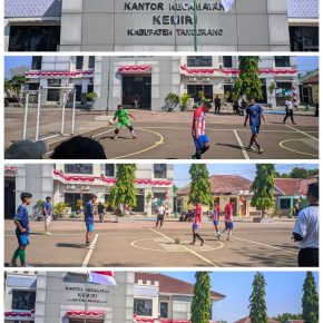Camat Cup 2024 : Pertandingan Final Futsal Antara Desa Klebet VS Desa Kemiri 