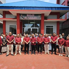Pastikan Pembinaan Kerohanian Agama Islam Terpenuhi, Plt Kalapas Resmikan Masjid At Taubah Lapas Pancur Batu Kanwil Kemenkumham Sumut
