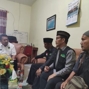 Kementerian agama Tebing Tinggi Terima Audiensi Paskas Kota Tebing Tinggi
