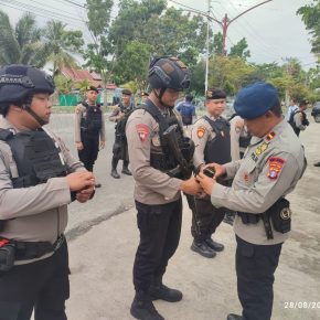 Polda Kalteng Kerahkan 738 Personel, Siap Kawal Hari Terakhir Pendaftaran Paslon Pilkada di KPU