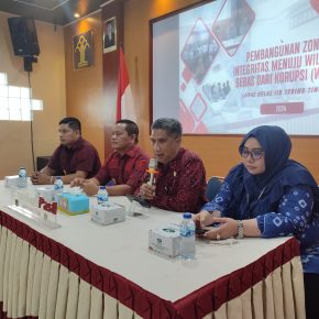 “Tim Itjen Kemenkumham Beri Penguatan ZI Pada Lapas Tebing Tinggi Kanwil Kemenkumham Sumut”