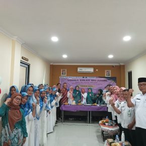 Lomba Kelas Ibu Hamil Kelompok Melati di Aula Desa Kayu Bongkok