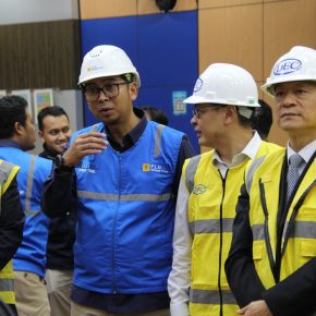UBP Banten 3 Lontar Terima Kunjungan Dongfang Electric Corporation dan PLN Suku Cadang