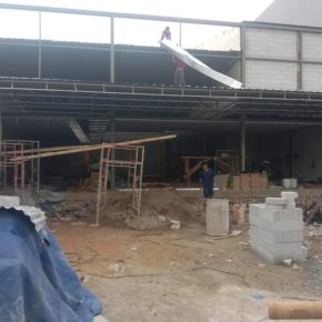 Analis Proyek Alfa di jalan Raya Sepatan Timur Desa Tanah Merah