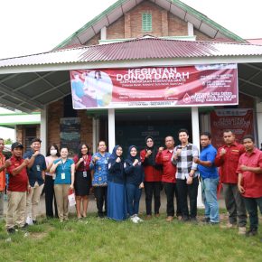 Kolaborasi PT. Musim Mas dengan LPM Maron Kelurahan Besar Gelar Baksos Donor Darah & Pemeriksaan Kesehatan Gratis