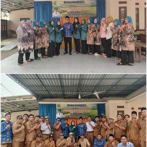 Kepala Desa Kramat, H. Nuralam, bersama Ibu Lurah Hj. Nuraliah, membuka Musyawarah Rencana Pembangunan Desa (Musrenbang)