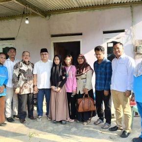 Peduli anak Yatim Erzaldi  Bangun Rumah Layak Huni untuk kehidupan yang layak di Terak Bangka Tengah