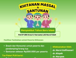 Kepala Desa Lontar Dukung Penuh Program Khitanan Massal dan Santunan oleh PT PLN IP UBH