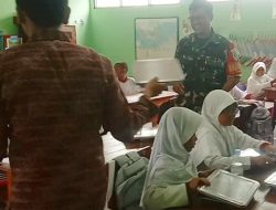 Babinsa Kelurahan Karyamulya Laksanakan Monitoring Program Makan Bergizi Gratis di SDN Majasem II