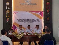 Babinsa Sunyaragi dan Bhabinkamtibmas Monitoring Sosialisasi dan Konsultasi Publik AMDAL Pengembangan RSIA Cahaya Bunda