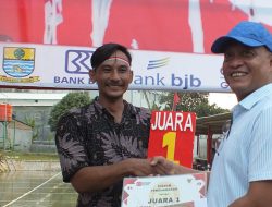 Pererat Silaturahmi Dengan Masyarakat, Kodim 0614/Kota Cirebon Gelar Lomba Mancing Meriahkan HUT ke-80 RI