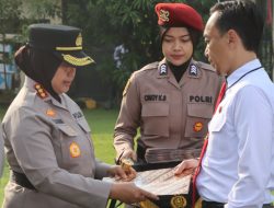 Kapolresta Cirebon Pimpin Apel Jam Pimpinan dan Pemberian Penghargaan Kepada Personel