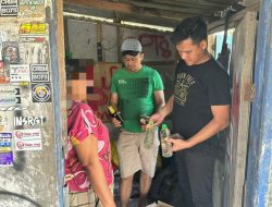 Polresta Cirebon Sita 138 Botol Miras Hasil Razia Pekat