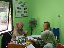 Babinsa Larangan Dukung Program Pemerintah, Anjangsana ke Koperasi Merah Putih