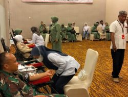 Kodim 0614/Kota Cirebon Gelar Donor Darah dalam Rangka HUT ke-80 TNI