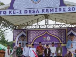 MTQ Ke-1 Desa Kemiri Resmi Dibuka, Camat Kemiri Rudi HK: “Momentum Memperkuat Syiar Islam dan Persatuan Warga”.