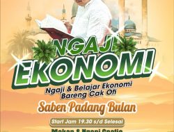 Keren! Cak OFi Gelar Ngaji Ekonomi Kampung Family Kediri, Ruang Silaturahmi dan Pemberdayaan UMKM Setiap Padhang Bulan