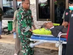 Babinsa Kebon Baru Evakuasi Orang Tak Dikenal Mengalami Kejang-kejang
